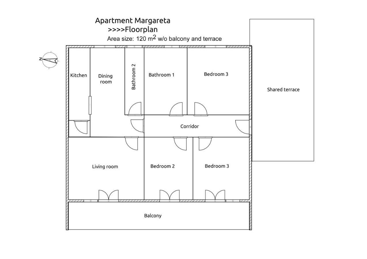 Apartments Margareta & Ena Malinska Exteriör bild